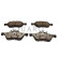 Brake pad set, disc brake QP4311C Quaro