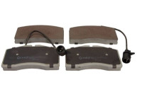 Brake pad set, disc brake QP4312 Quaro