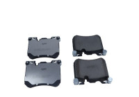 Brake pad set, disc brake QP4371C Quaro