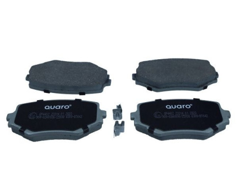 Brake pad set, disc brake QP4402 Quaro
