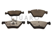 Brake pad set, disc brake QP4421C Quaro