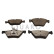 Brake pad set, disc brake QP4421C Quaro