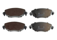 Brake pad set, disc brake QP4432 Quaro