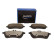 Brake pad set, disc brake QP4442C Quaro, Thumbnail 2