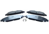 Brake pad set, disc brake QP4447C Quaro