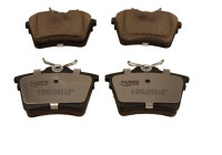 Brake pad set, disc brake QP4462C Quaro