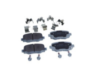 Brake pad set, disc brake QP4508 Quaro