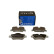 Brake pad set, disc brake QP4538 Quaro, Thumbnail 2
