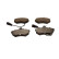 Brake pad set, disc brake QP4540C Quaro