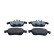 Brake pad set, disc brake QP4552C Quaro, Thumbnail 2