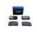 Brake pad set, disc brake QP4588C Quaro