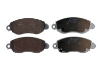 Brake pad set, disc brake QP4634 Quaro