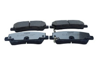 Brake pad set, disc brake QP4668C Quaro