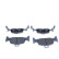 Brake pad set, disc brake QP4677 Quaro