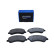 Brake pad set, disc brake QP4696C Quaro