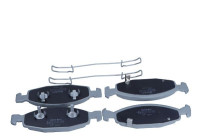 Brake pad set, disc brake QP4799 Quaro