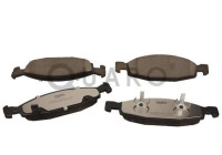 Brake pad set, disc brake QP4799C Quaro