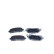 Brake pad set, disc brake QP4830 Quaro