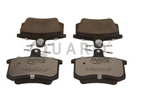 Brake pad set, disc brake QP4860C Quaro