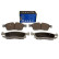Brake pad set, disc brake QP4877 Quaro, Thumbnail 2