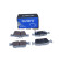 Brake pad set, disc brake QP4891 Quaro, Thumbnail 2