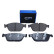 Brake pad set, disc brake QP4950C Quaro