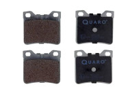 Brake pad set, disc brake QP5133 Quaro