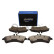 Brake pad set, disc brake QP5313C Quaro, Thumbnail 2