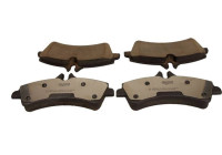 Brake pad set, disc brake QP5313C Quaro