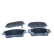 Brake pad set, disc brake QP5335 Quaro