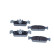 Brake pad set, disc brake QP5343 Quaro