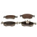 Brake pad set, disc brake QP5442 Quaro