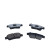 Brake pad set, disc brake QP5463C Quaro, Thumbnail 2