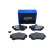 Brake pad set, disc brake QP5487C Quaro