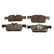 Brake pad set, disc brake QP5499C Quaro