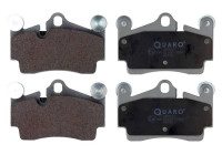 Brake pad set, disc brake QP5518 Quaro
