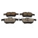 Brake pad set, disc brake QP5524C Quaro