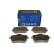 Brake pad set, disc brake QP5555 Quaro, Thumbnail 2