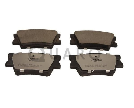 Brake pad set, disc brake QP5571C Quaro