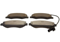 Brake pad set, disc brake QP5593C Quaro