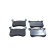 Brake pad set, disc brake QP5658C Quaro