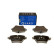 Brake pad set, disc brake QP5668 Quaro, Thumbnail 2