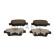 Brake pad set, disc brake QP5694C Quaro