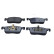 Brake pad set, disc brake QP5721C Quaro