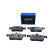 Brake pad set, disc brake QP5721C Quaro, Thumbnail 2