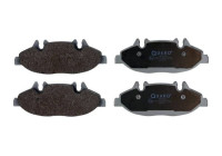 Brake pad set, disc brake QP5728 Quaro
