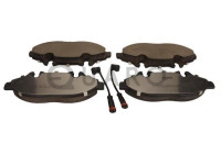 Brake pad set, disc brake QP5728C Quaro
