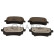 Brake pad set, disc brake QP5769C Quaro