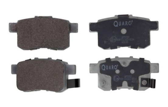 Brake pad set, disc brake QP5782 Quaro