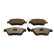 Brake pad set, disc brake QP5786C Quaro